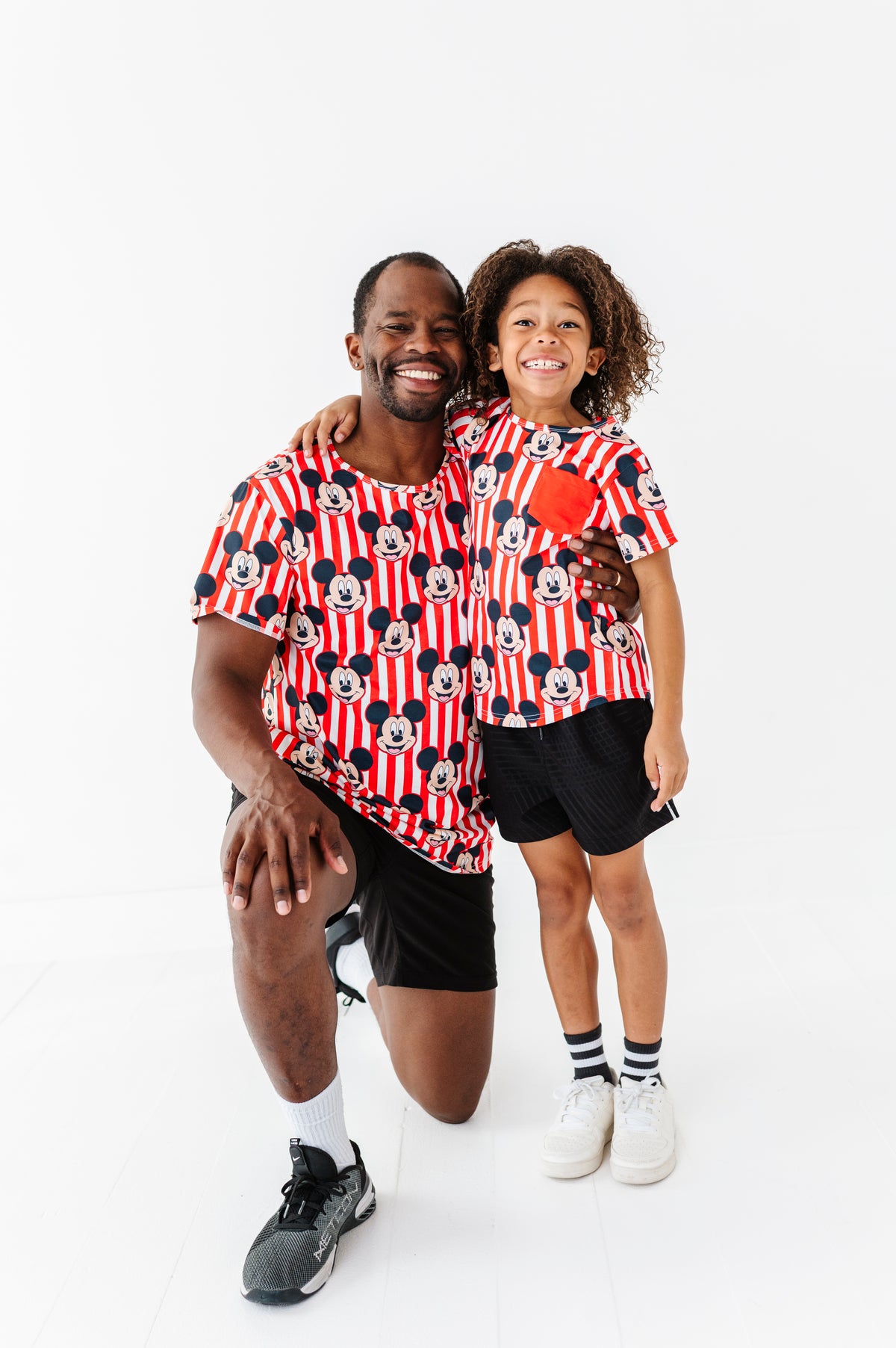 MICKEY Stripe (KIDS) | Athletic TEE