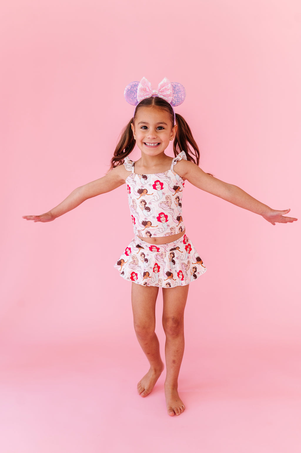 Mermaid Princesses | TWO-PIECE Skirted Suit