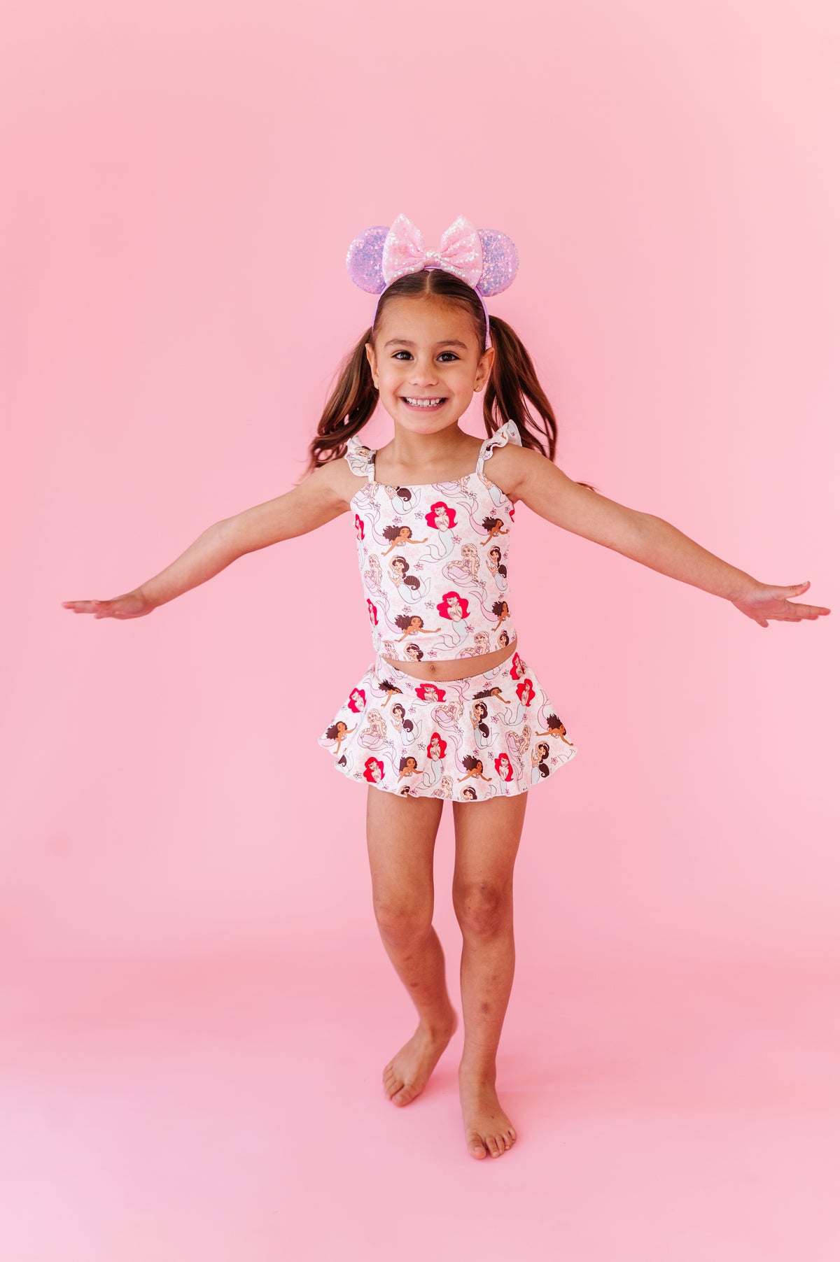 Mermaid Princesses | TWO-PIECE Skirted Suit