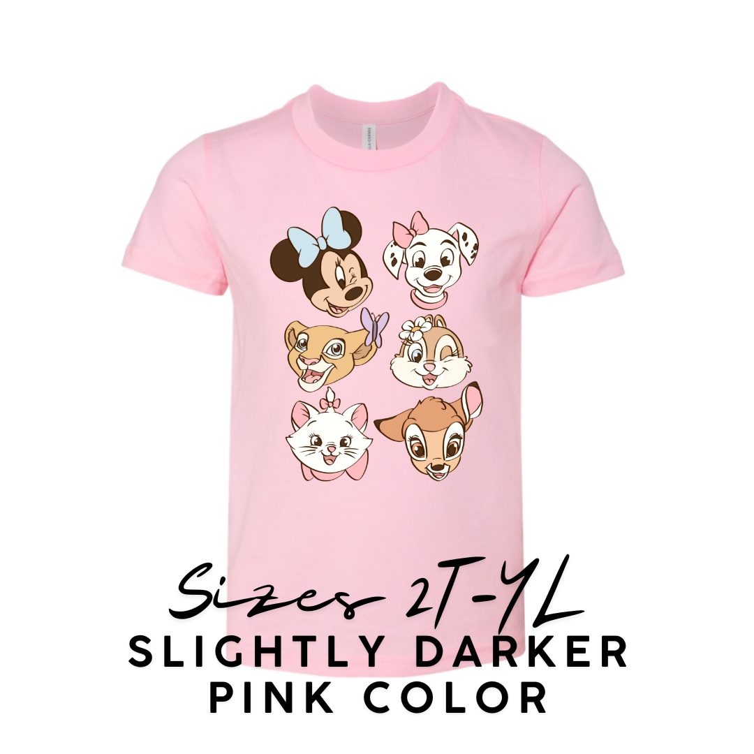 GIRL GANG | PINK KIDS TEE