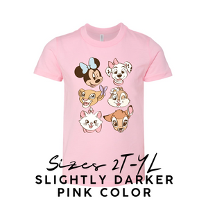 GIRL GANG | PINK KIDS TEE (*SHIPS EARLY-FEB)