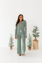 Load image into Gallery viewer, Green Stripes | Women’s PJ PANTS