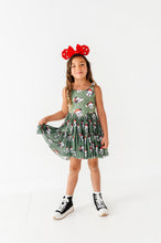Load image into Gallery viewer, Mickey's Evergreen Check | KIDS Mesh Dress