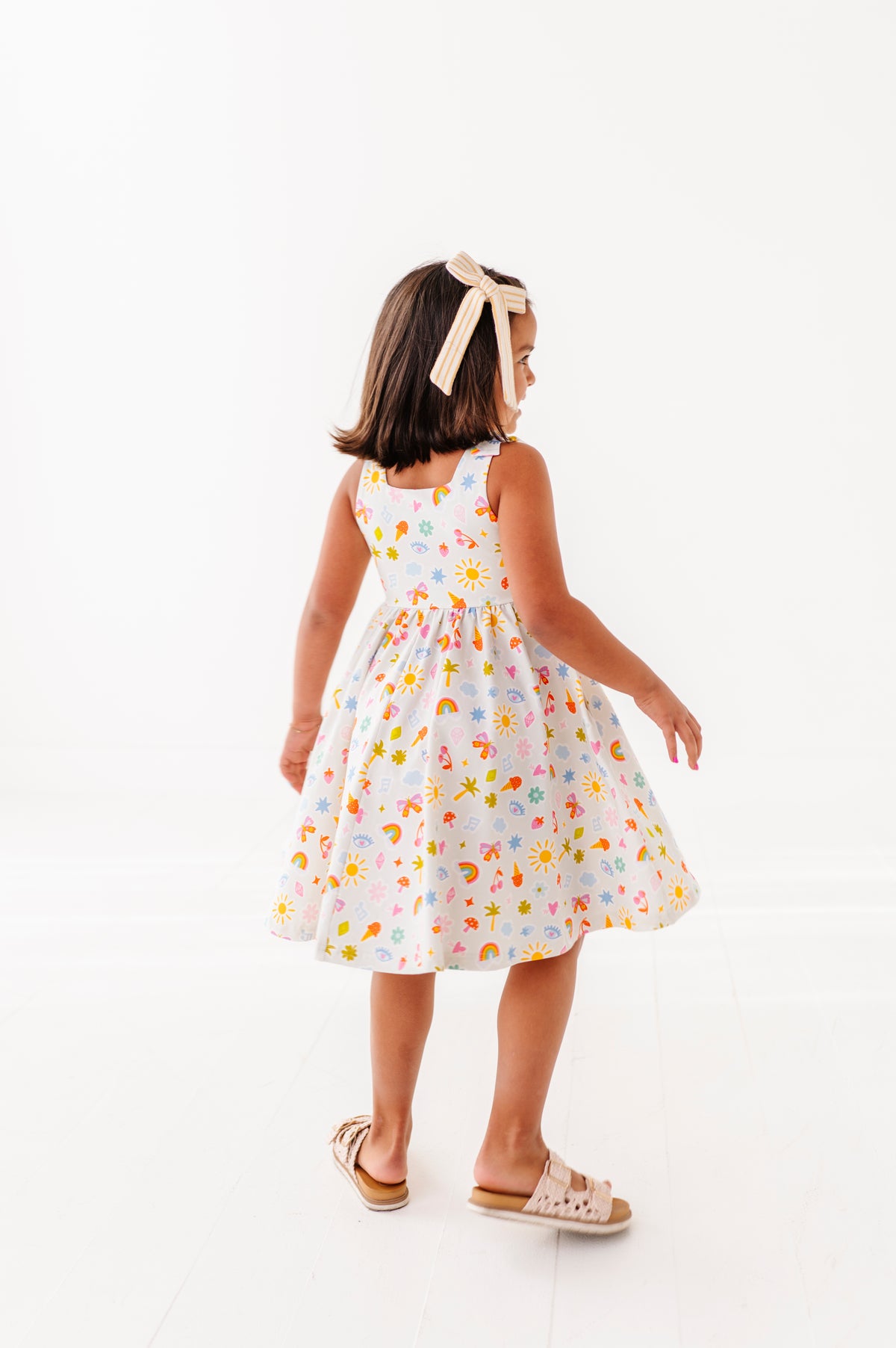 Girly Summer | Tie-Strap Twirl Dress