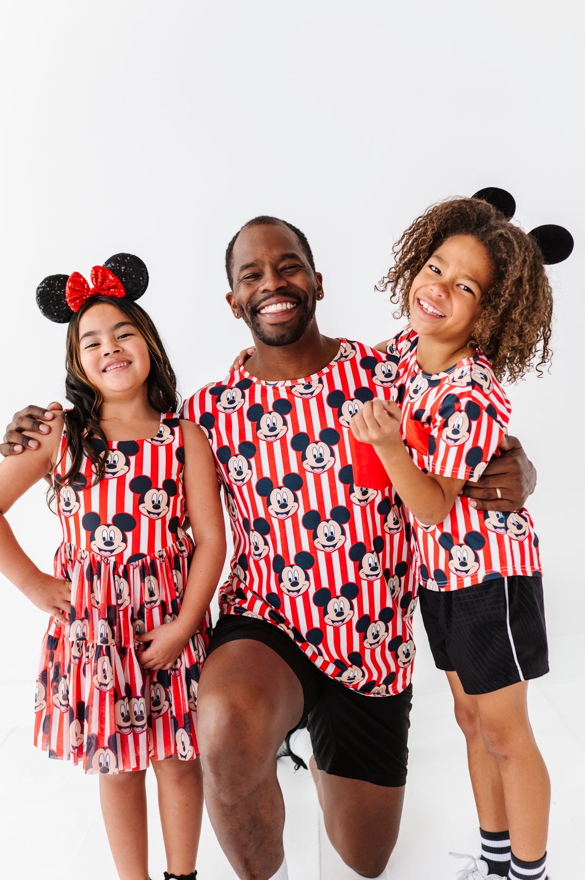 MICKEY Stripe (KIDS) | Athletic TEE