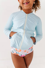 Load image into Gallery viewer, MINT: RASHGUARD ZIP-UP *SHIRT ONLY!*