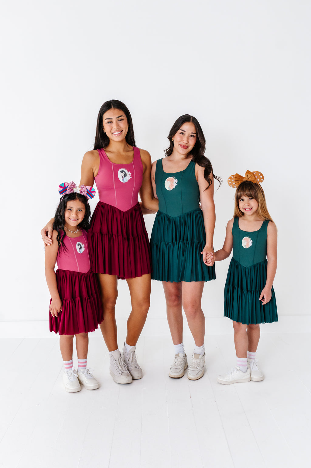 Mulan (KIDS) | Wine Mesh DRESS