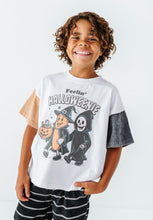Load image into Gallery viewer, Feelin' Halloweenie | Checkered Boxy Tee
