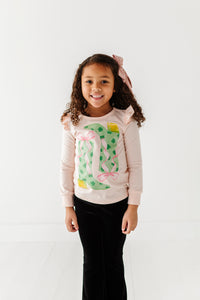 Shamrock Boots | Pink Ruffle Long Sleeve