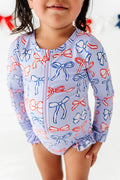 Americana Bows | Rashguard ONE-Piece
