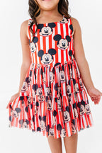 MICKEY Stripe (KIDS) | Mesh DRESS