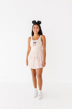 Load image into Gallery viewer, Pumpkin Bow TAN | (ADULT) Mesh DRESS