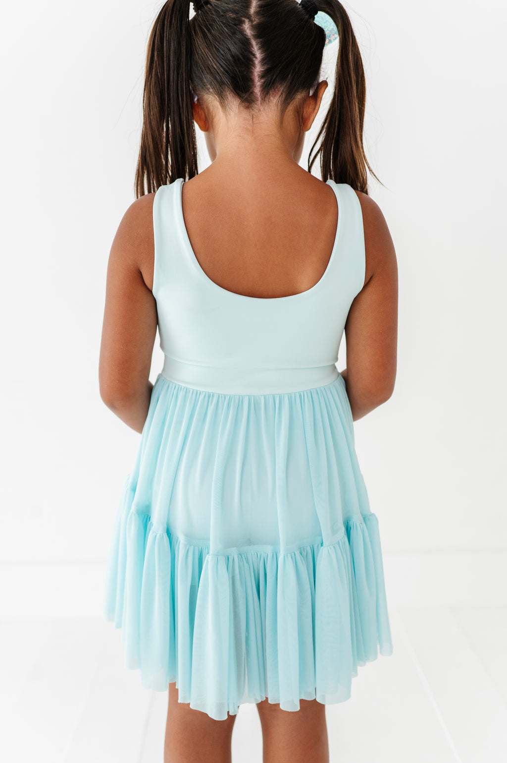 Elsa (KIDS) | Icy Blue Mesh DRESS