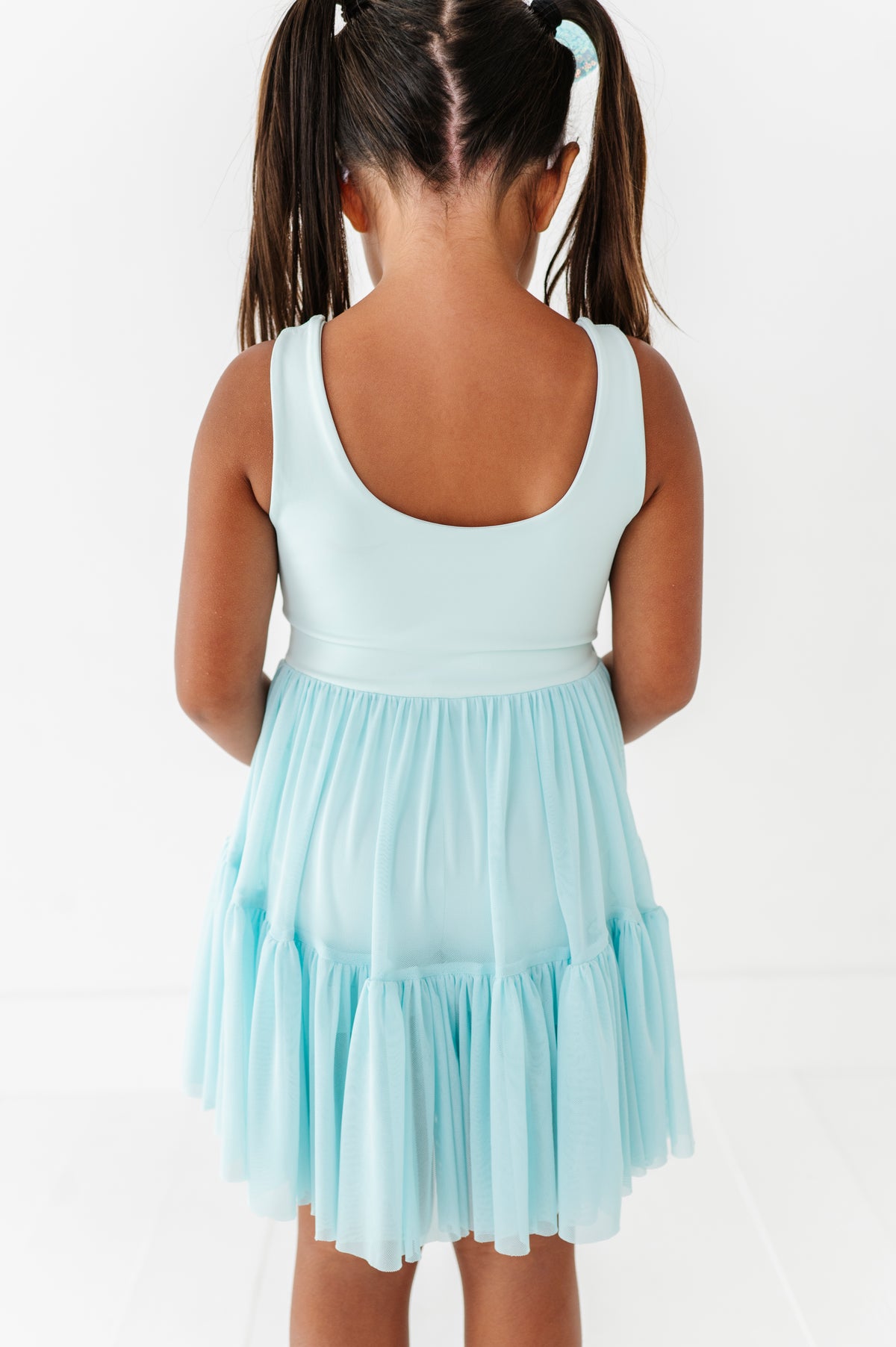Elsa (KIDS) | Icy Blue Mesh DRESS