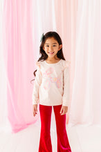 Load image into Gallery viewer, Balloon Dog | Pink Ruffle Long Sleeve