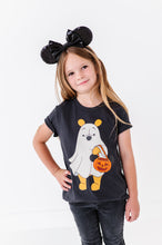 Load image into Gallery viewer, Pooh Bear Ghost | KIDS CHARCOAL TEE