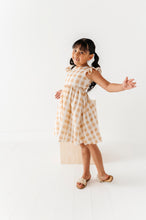 Load image into Gallery viewer, Honey Gingham | TIE-BACK DRESS