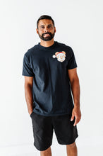 Load image into Gallery viewer, Monochrome Santa Mickey | ADULT Black UNISEX TEE