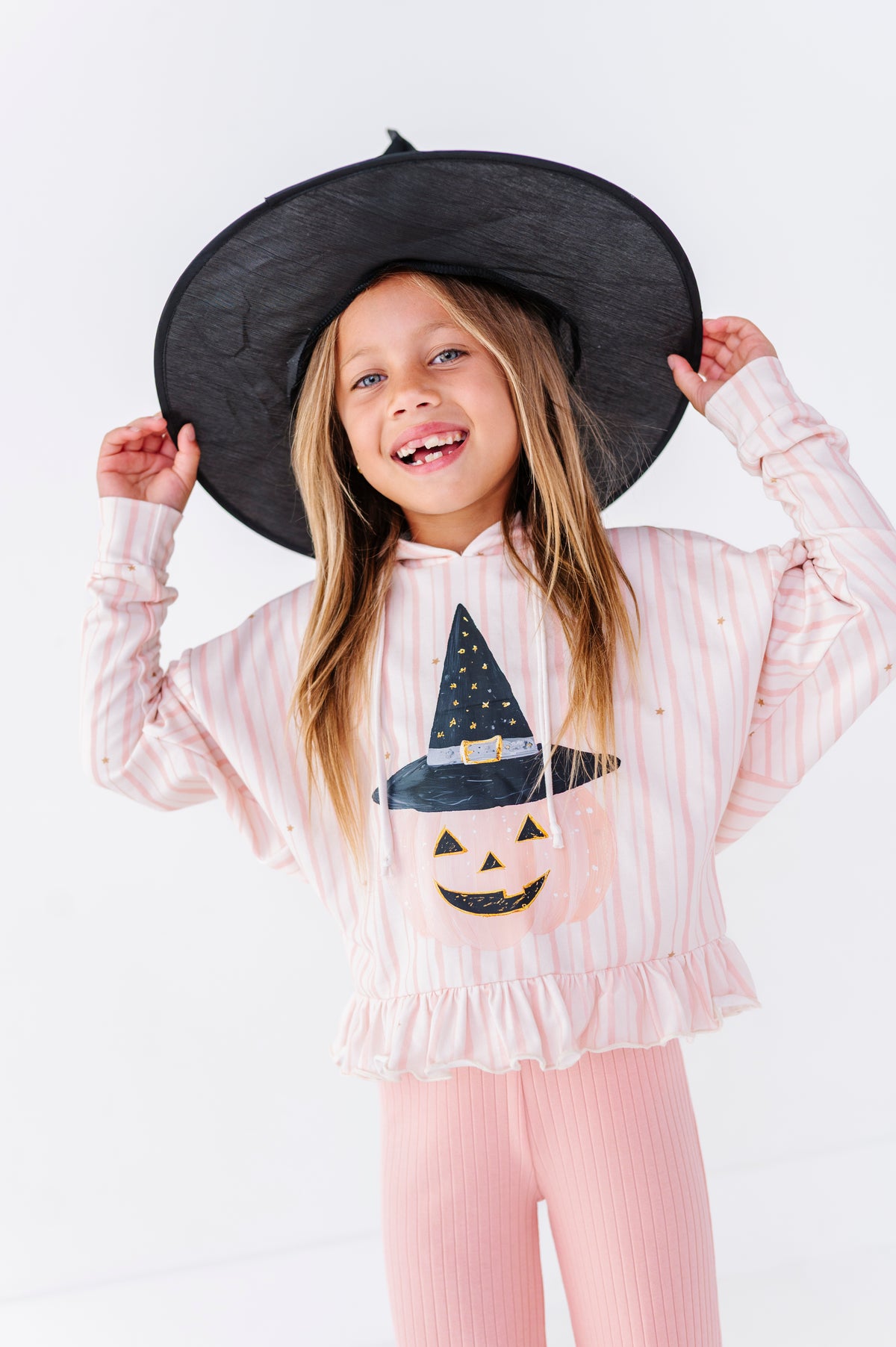 Witchy Pumpkin | Ruffle Hoodie