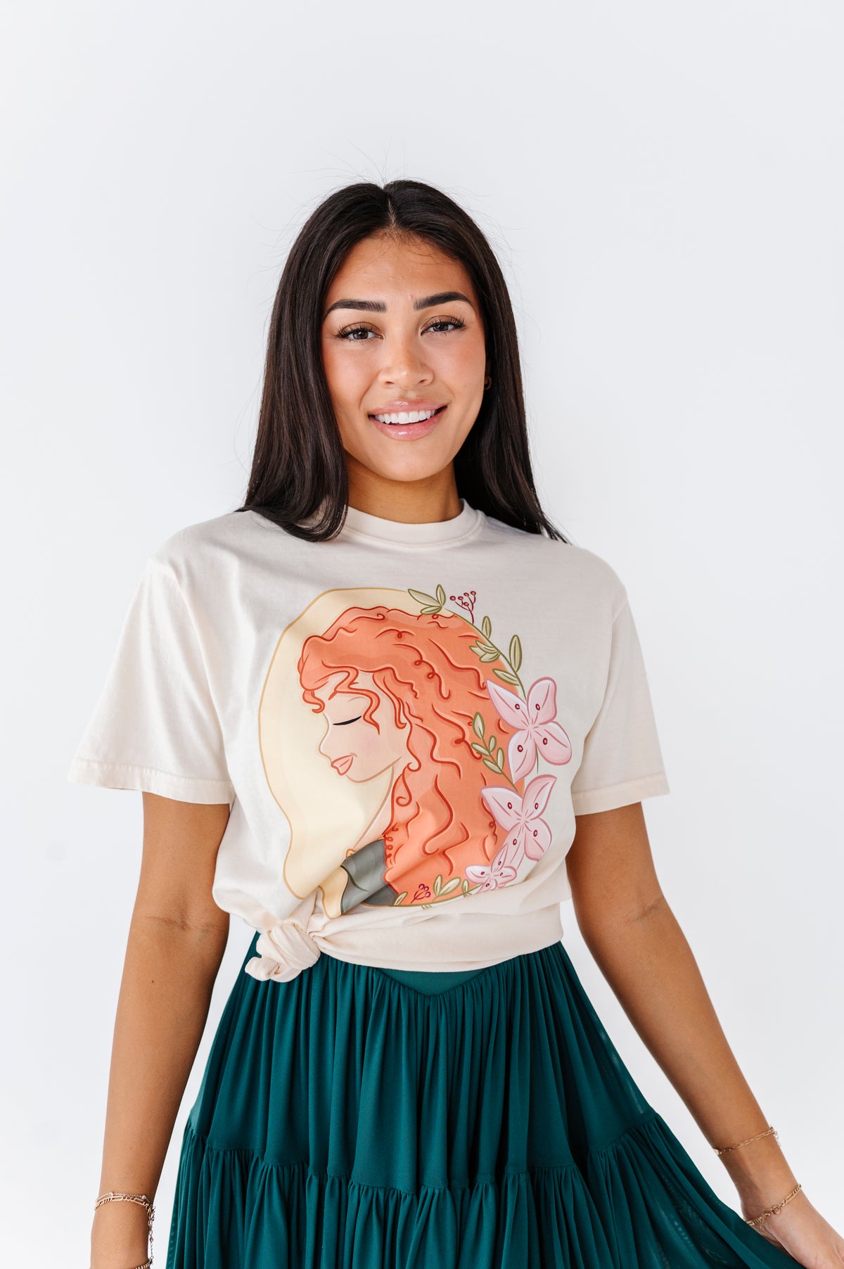 Merida | ADULT tee (CROP + FULL LENGTH HERE)