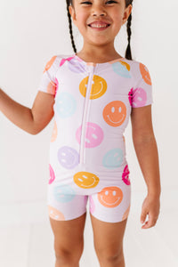 Smilies: Shorts Onsie