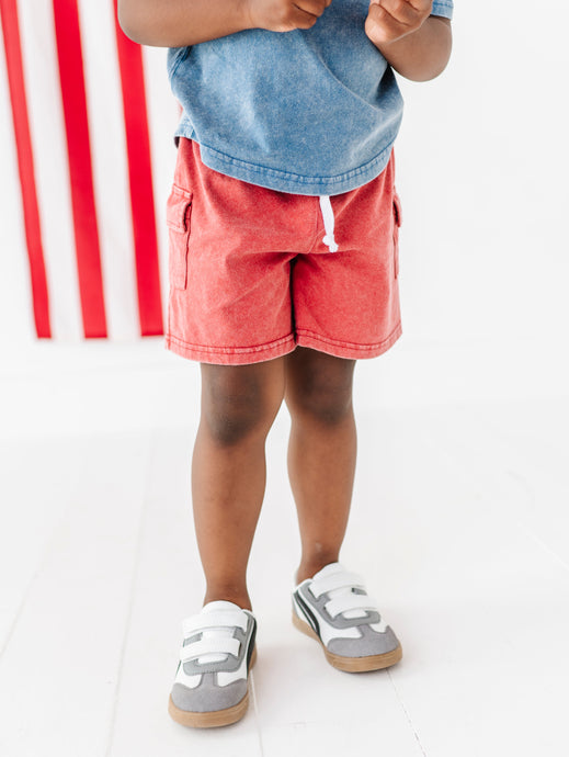 Red | Vintage CARGO Shorts