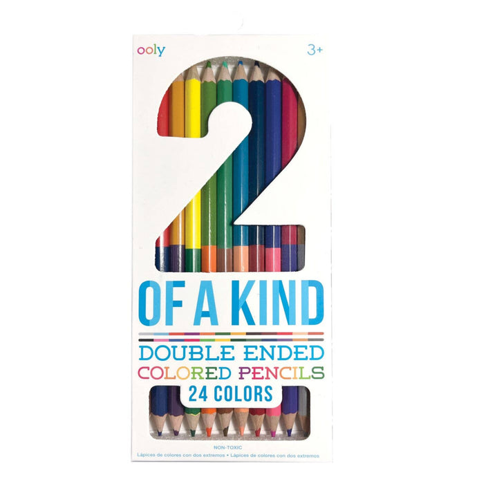 2 Of A Kind Double-Ended Colored Pencils