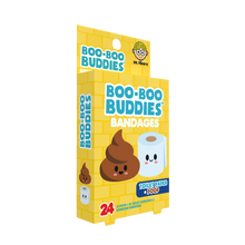 Load image into Gallery viewer, Kids Bandages | Toilet Paper + Poop (24 Count, Latex-Free)