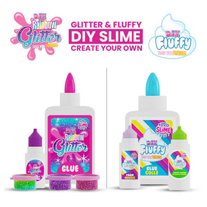 DIY Fluffy & Glitter Slime Kit for Kids *colors vary*