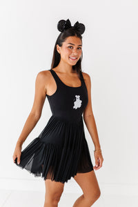 Minnie Ghost BLACK | (ADULT) Mesh DRESS
