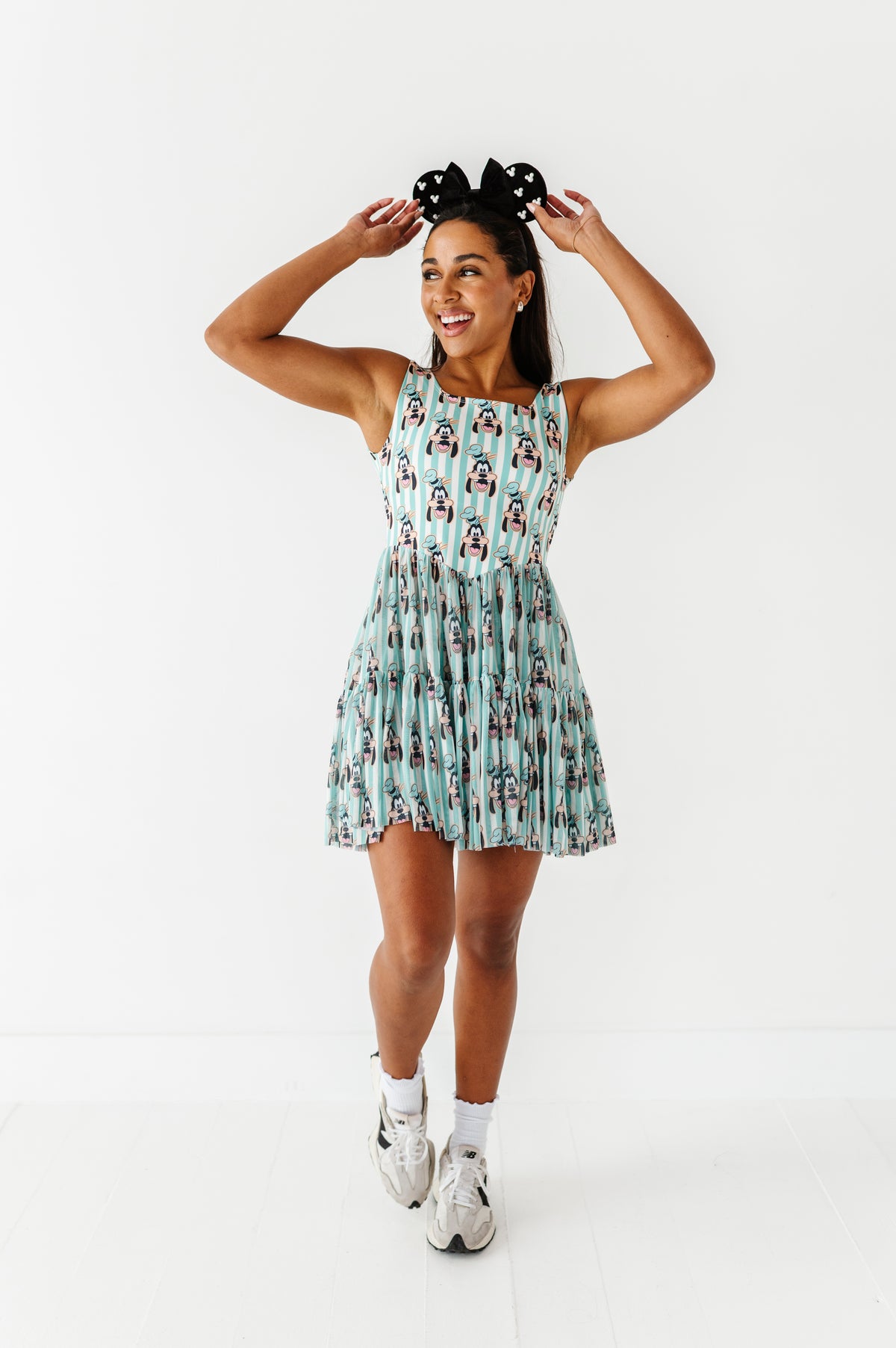 GOOFY Stripe (ADULT) | Mesh DRESS