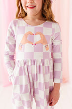 Load image into Gallery viewer, Lavender Check | Romper