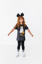 Load image into Gallery viewer, Minnie Ghost | KIDS CHARCOAL TEE