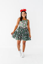 Load image into Gallery viewer, Mickey's Evergreen Check | ADULT Mesh Dress