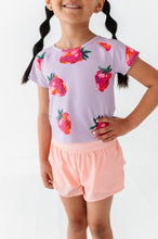 Load image into Gallery viewer, Peachy Pearl | Ruffle Bum Runner Shorts