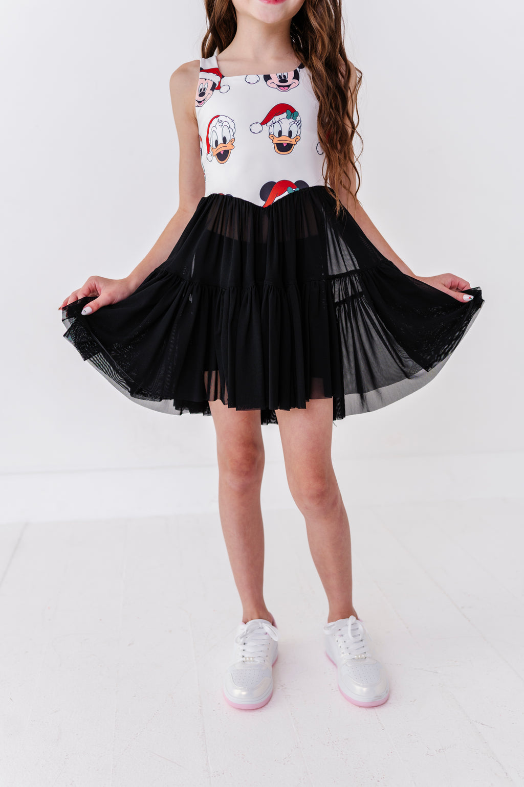Christmas Crew | KIDS Mesh Dress