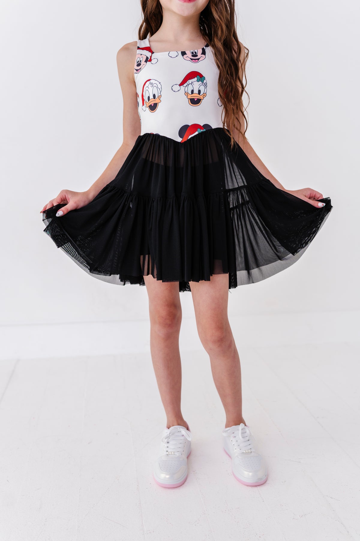 Christmas Crew | KIDS Mesh Dress