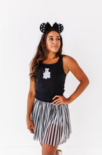 Load image into Gallery viewer, Minnie Ghost BLACK | ADULT TANK