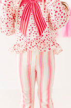 Load image into Gallery viewer, Sweetheart Stripe | RUFFLE HOODIE