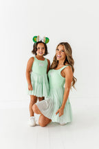 Tink (ADULT) | Lime Mesh DRESS