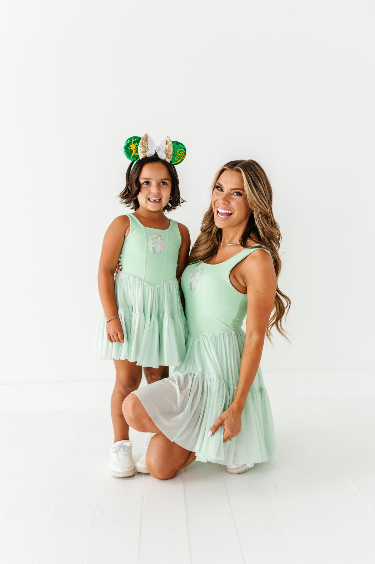 Tink (ADULT) | Lime Mesh DRESS