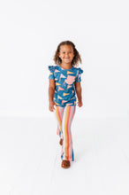 Load image into Gallery viewer, AFFIRMATION FLAG | RUFFLE POCKET TEE