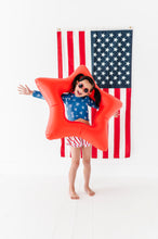 Load image into Gallery viewer, Stars + Stripes | Skirted Rashguard TWO-PIECE