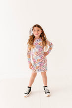 Load image into Gallery viewer, Smiley | RIBBED HOODIE DRESS