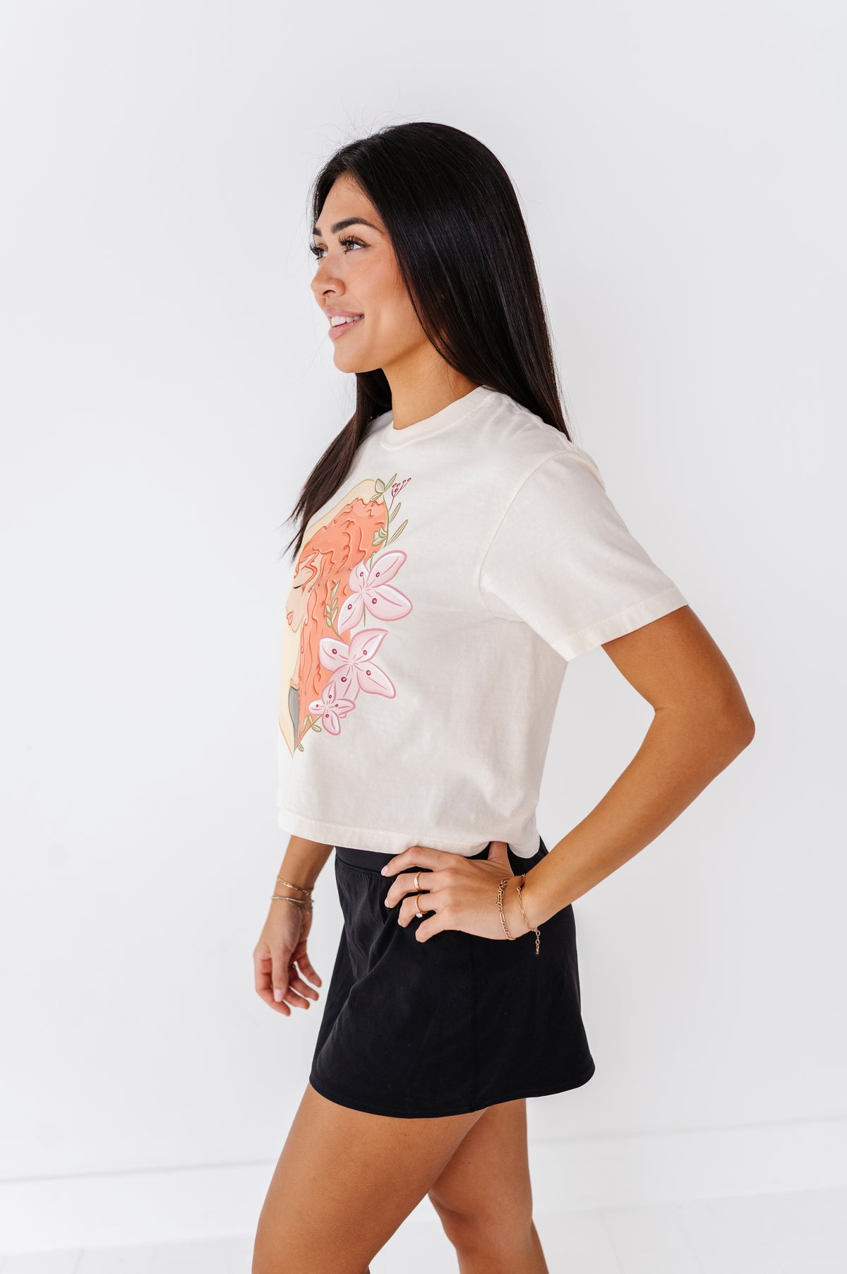 Merida | ADULT tee (CROP + FULL LENGTH HERE)