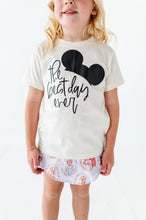 Load image into Gallery viewer, BEST DAY EVER | Cream Tee (kids + adults)