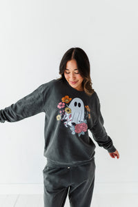 BOHO GHOST | ADULT Unisex CREWNECK (MEDIUM only left)