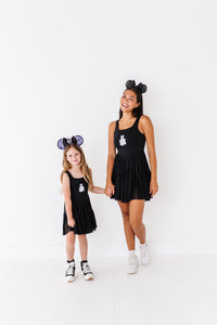 Minnie Ghost BLACK | (ADULT) Mesh DRESS
