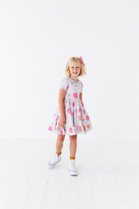 APPLEY | Collared Twirl Dress