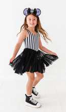 Load image into Gallery viewer, Midnight Stripes | (KIDS) Mesh DRESS